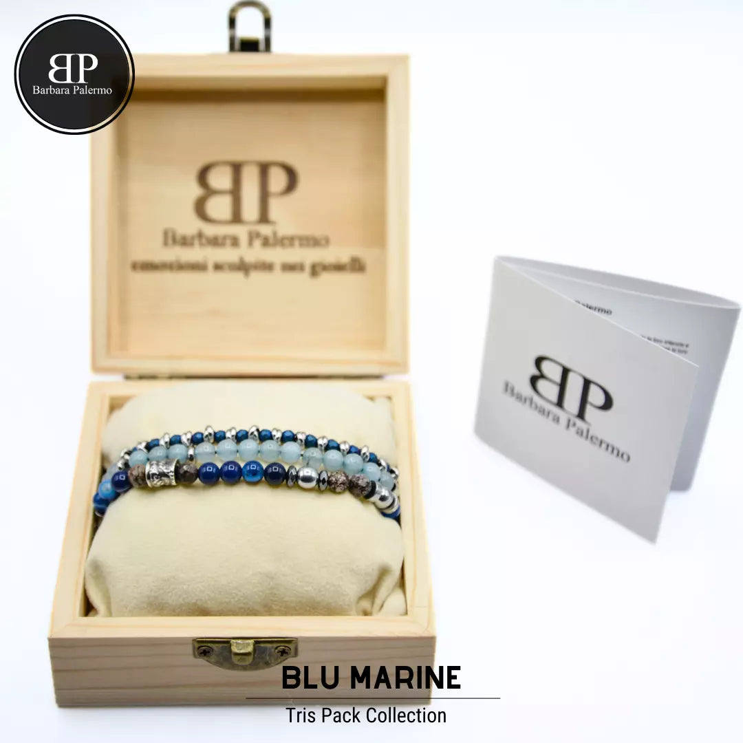 Tris Pack Marineblau: Ein Ozean der Eleganz und des Wohlbefindens