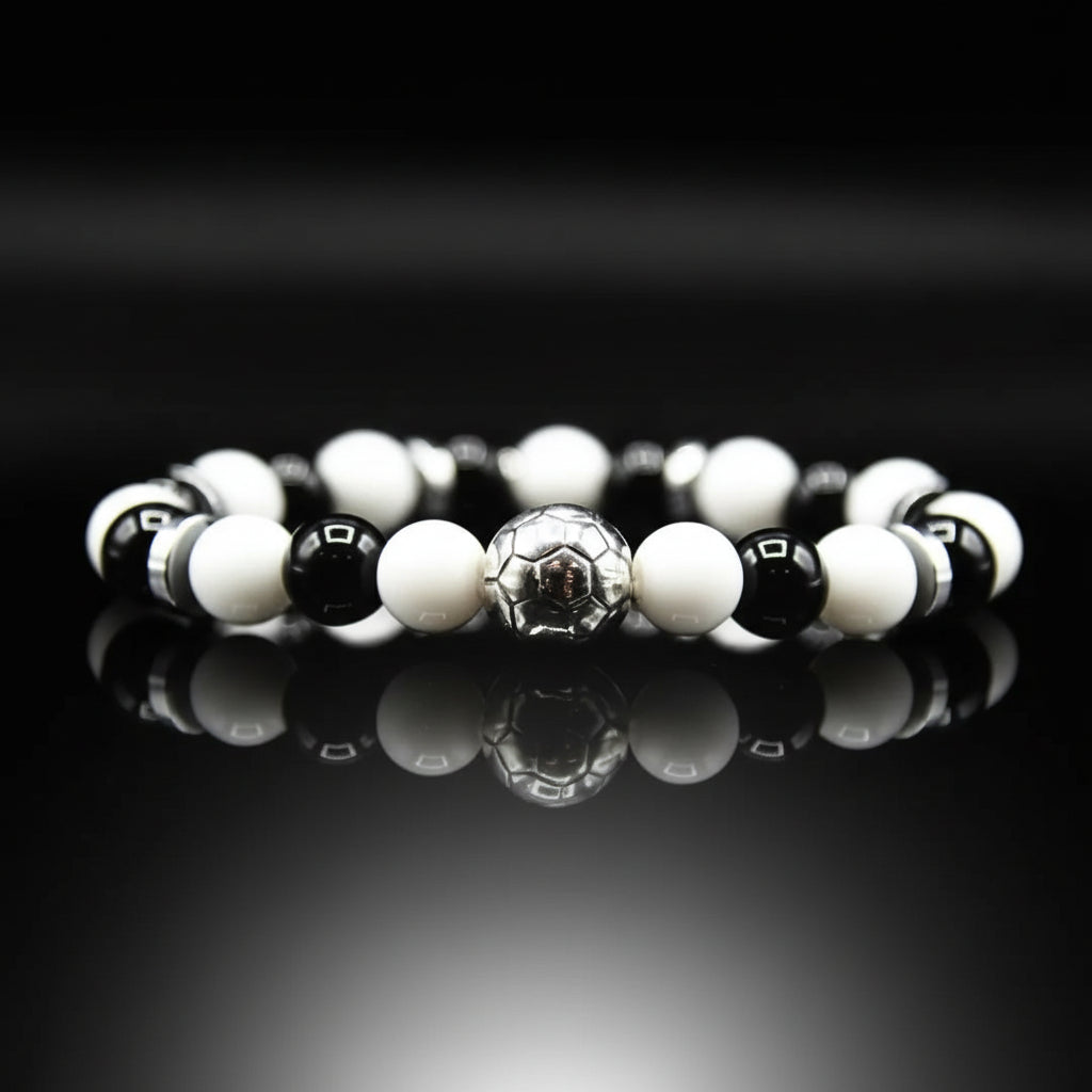 Steine: mehrfarbiges Hartsteinarmband