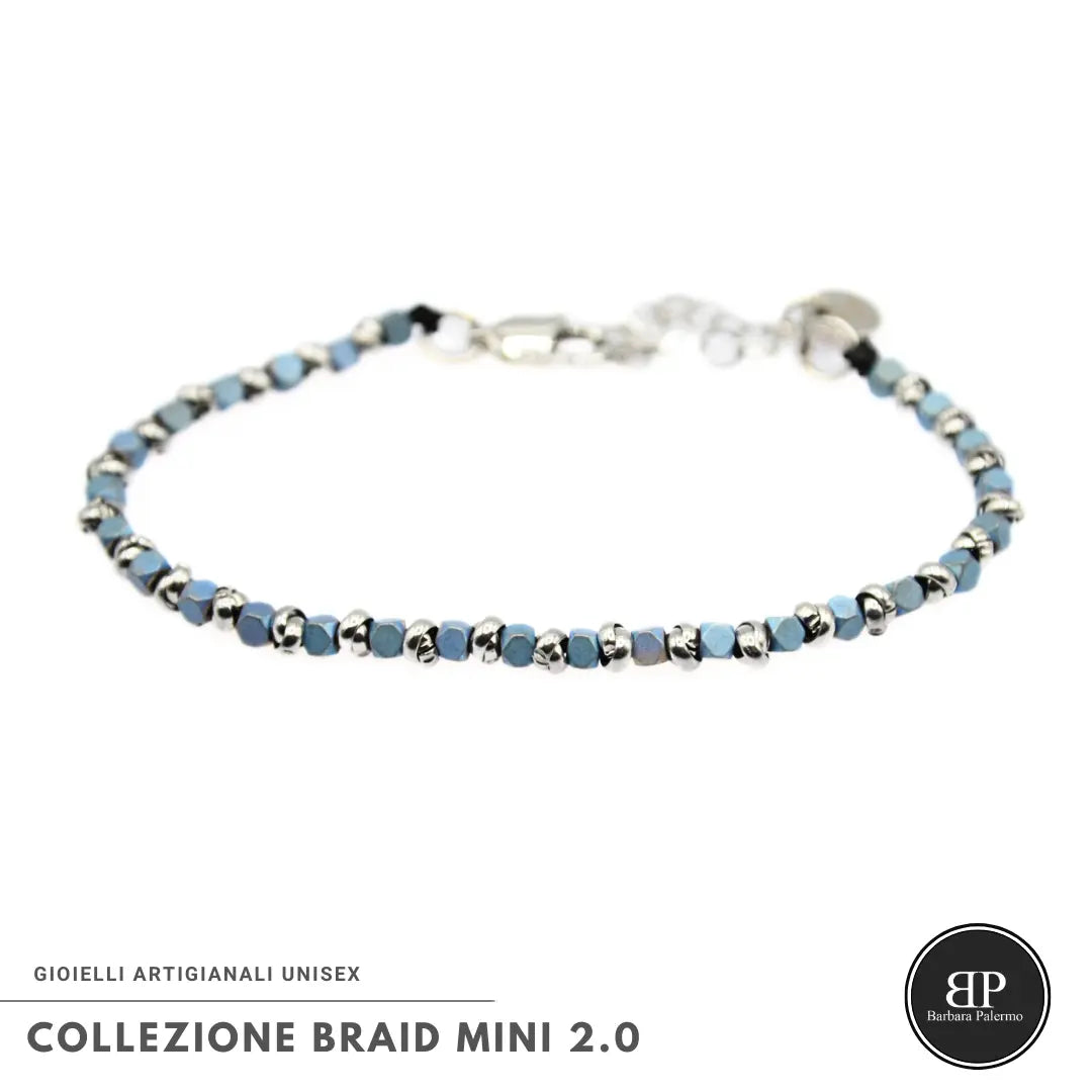 Braid Mini 2.0 Armband – Aqua