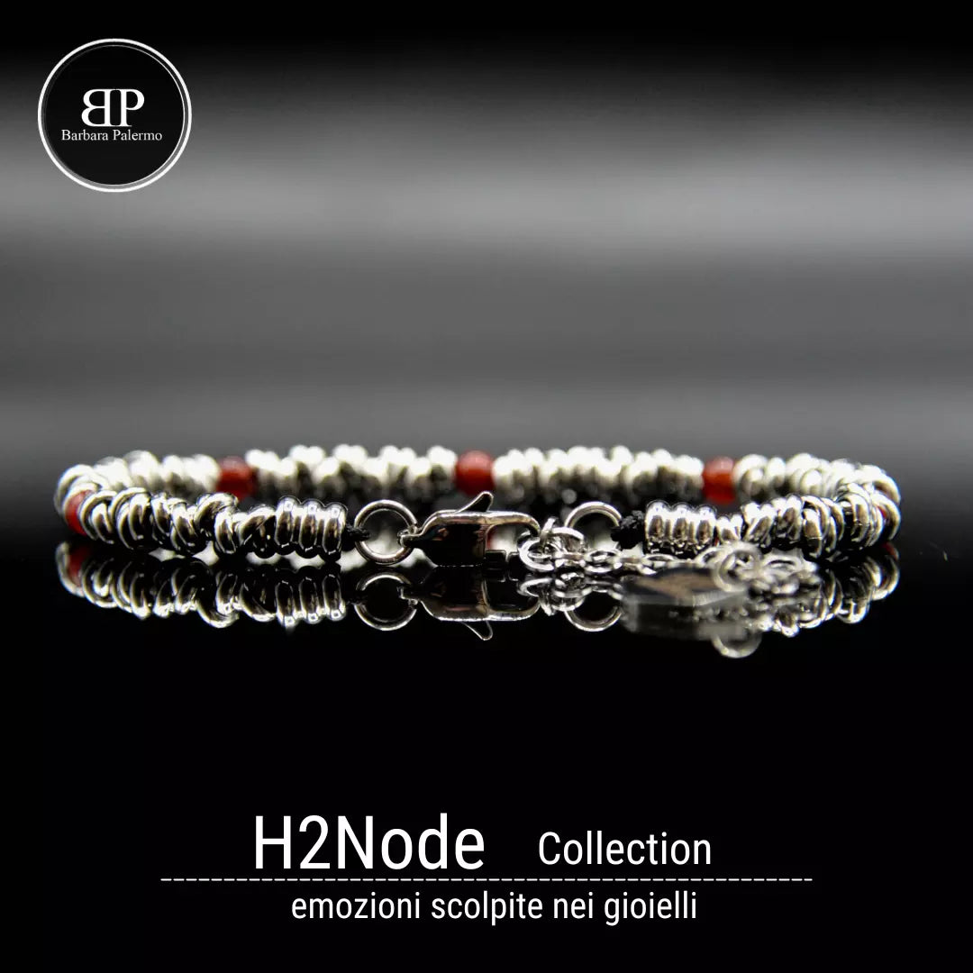 H2Node-Karneol-Armband: Der Hauch von Kühnheit