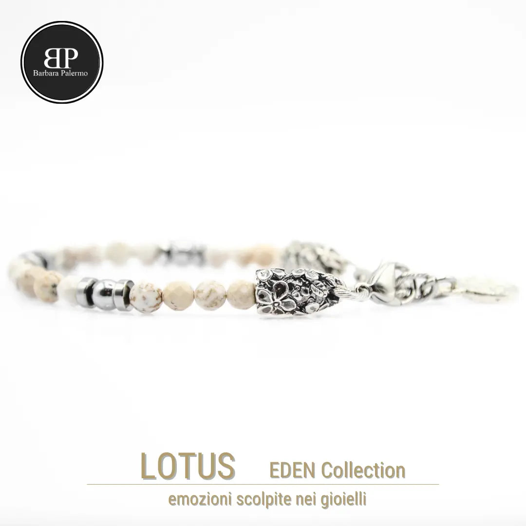 Bracciale Lotus: Eleganza Spirituale che Tocca l'Anima