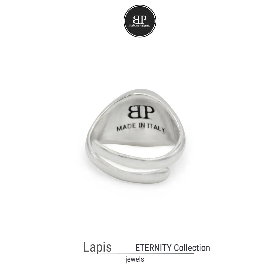 Lapislazuli-Eternity-Ring – Himmlische Eleganz und Raffinesse