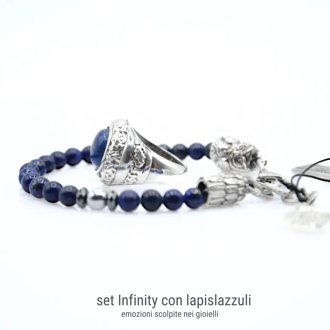 Set Infinity con lapislazzuli