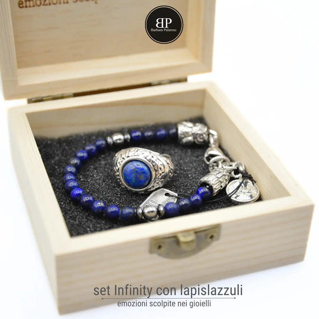 Set Infinity con lapislazzuli