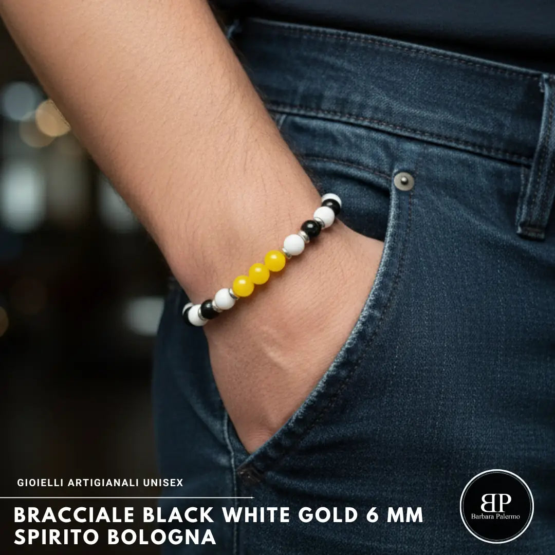 Bracciale Black White Gold – Spirito Bologna