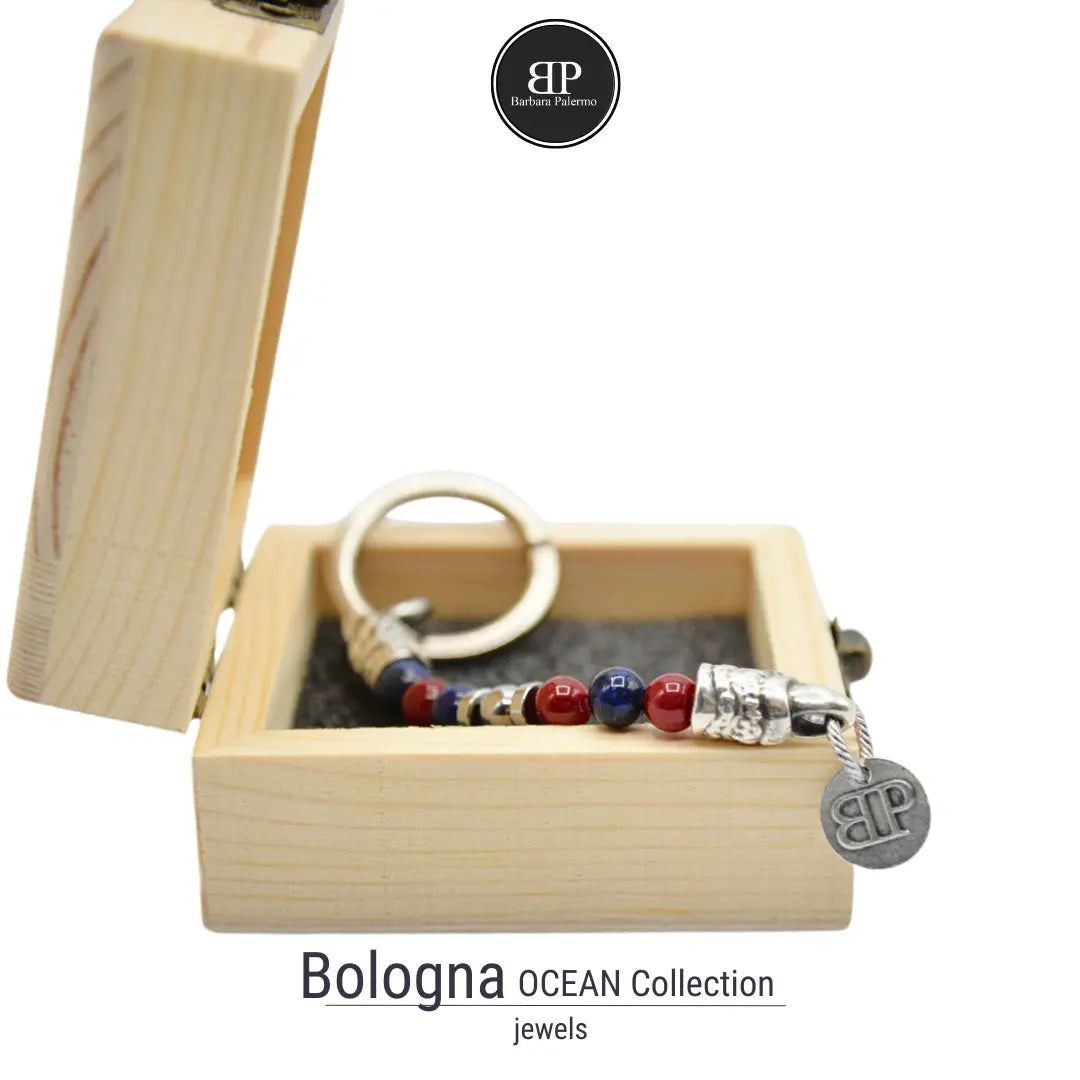 Steine: mehrfarbiges Hartsteinarmband