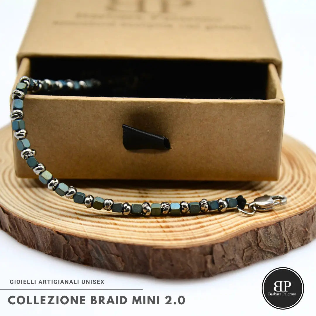 Bracciale Braid Mini 2.0 – Verde Acqua