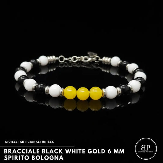 Bracciale Black White Gold – Spirito Bologna