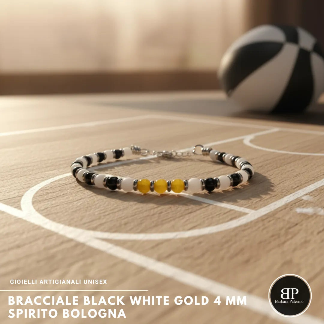 Bracciale Black White Gold – Spirito Bologna