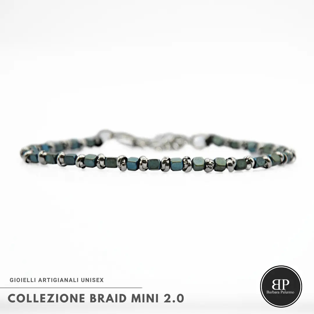 Bracciale Braid Mini 2.0 – Verde Acqua