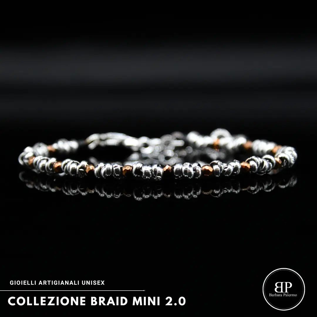 Bracciale Braid Mini 2.0 – Ematite Terra Cotta