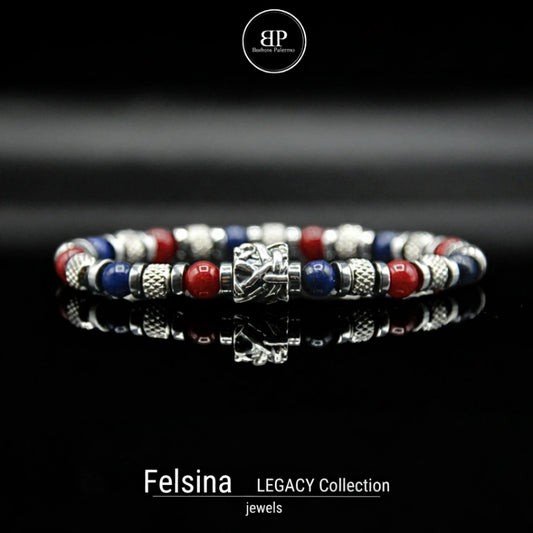 Bracciale Felsina - Per i Veri Tifosi Rosso Blu!