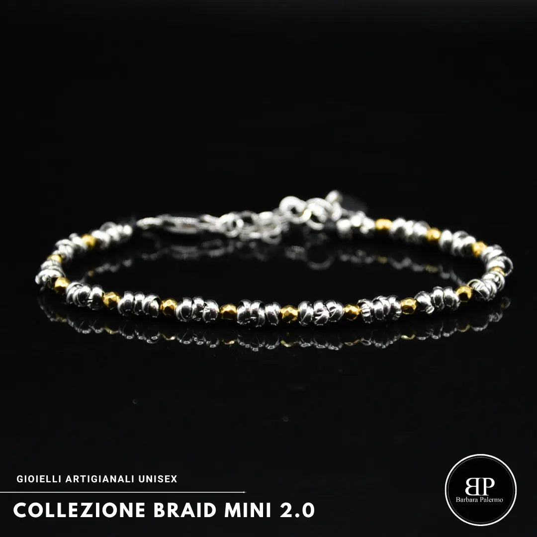 Bracciale Braid Mini 2.0 – Ematite Gold