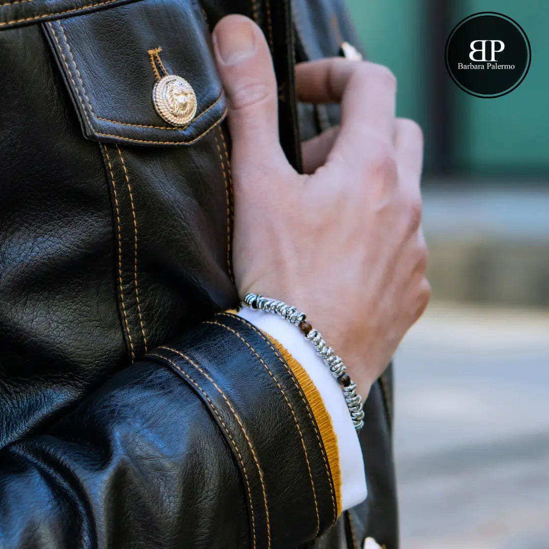 H2Node-Armband – Tigerauge: Symbol für Stärke und Widerstand