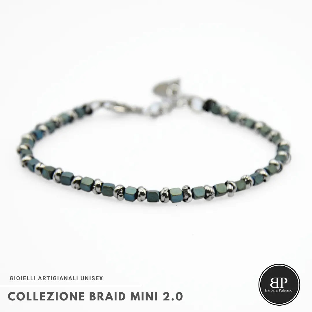 Bracciale Braid Mini 2.0 – Verde Acqua