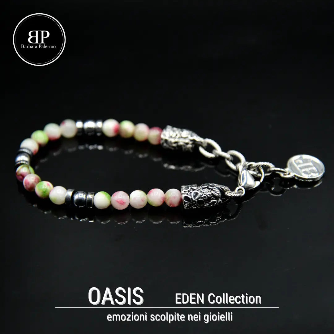 Bracciale Oasis: Dove la Giada Incontra l'Equilibrio