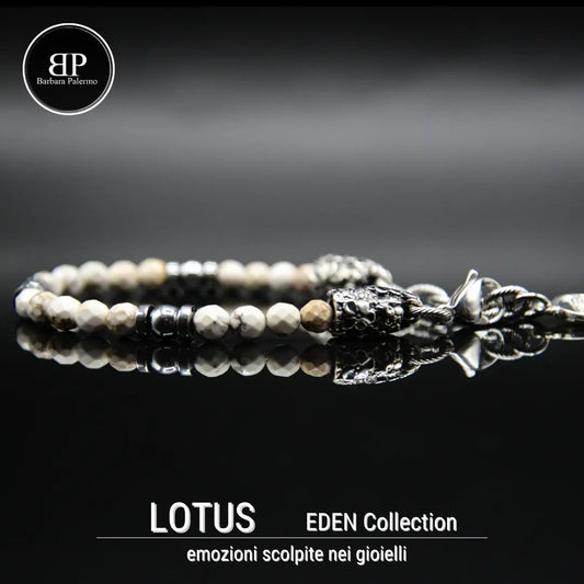 Bracciale Lotus: Eleganza Spirituale che Tocca l'Anima