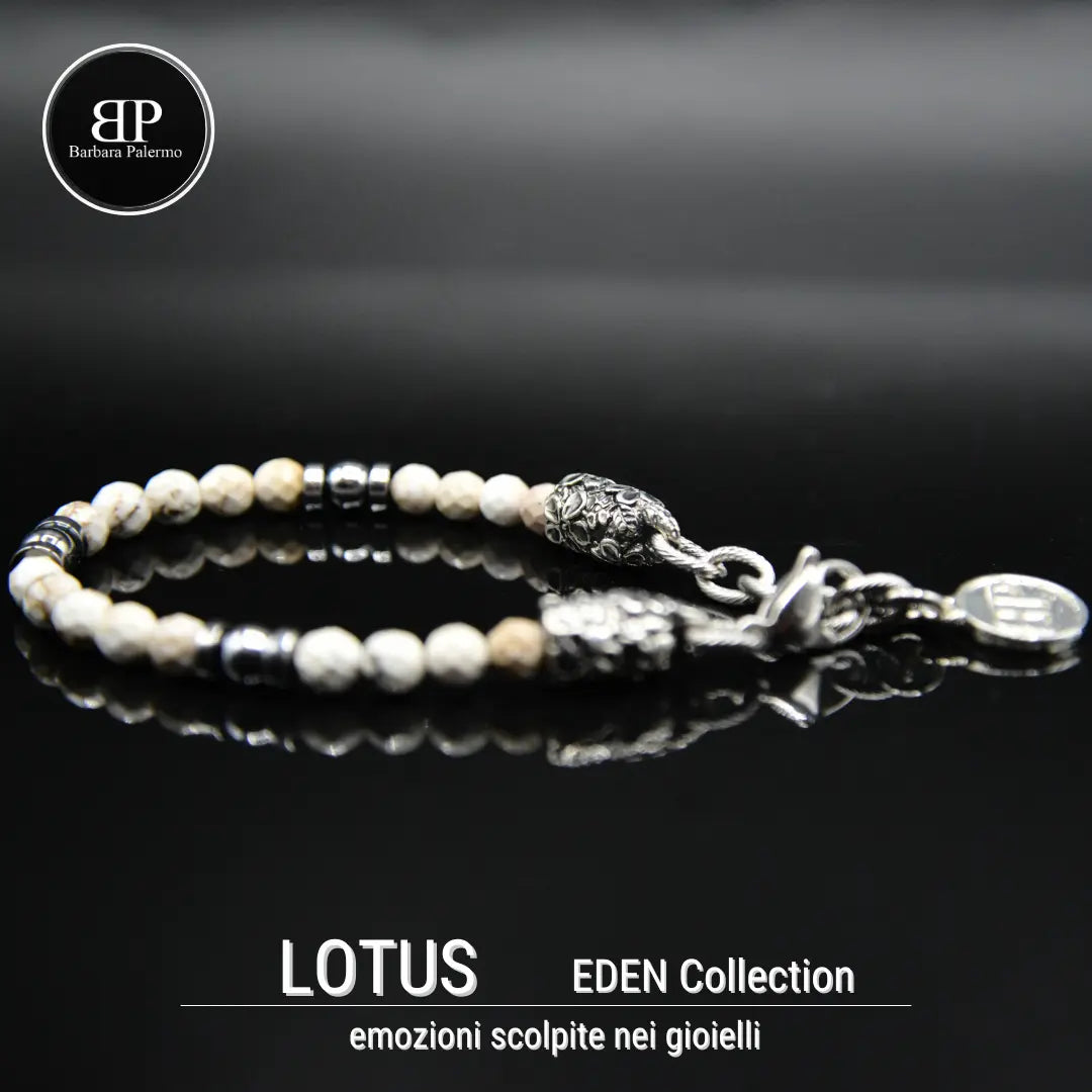 Bracciale Lotus: Eleganza Spirituale che Tocca l'Anima