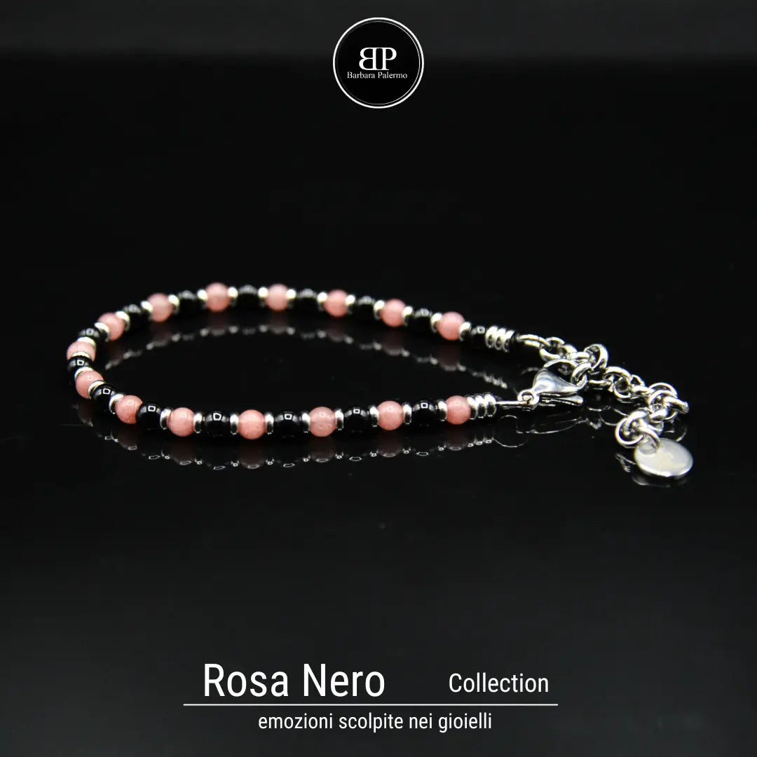 Steine: mehrfarbiges Hartsteinarmband