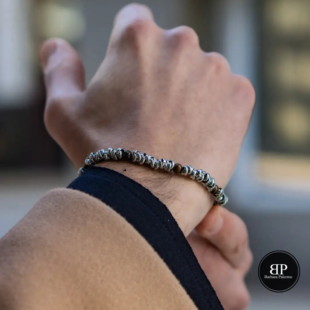 H2Node-Armband – Tigerauge: Symbol für Stärke und Widerstand