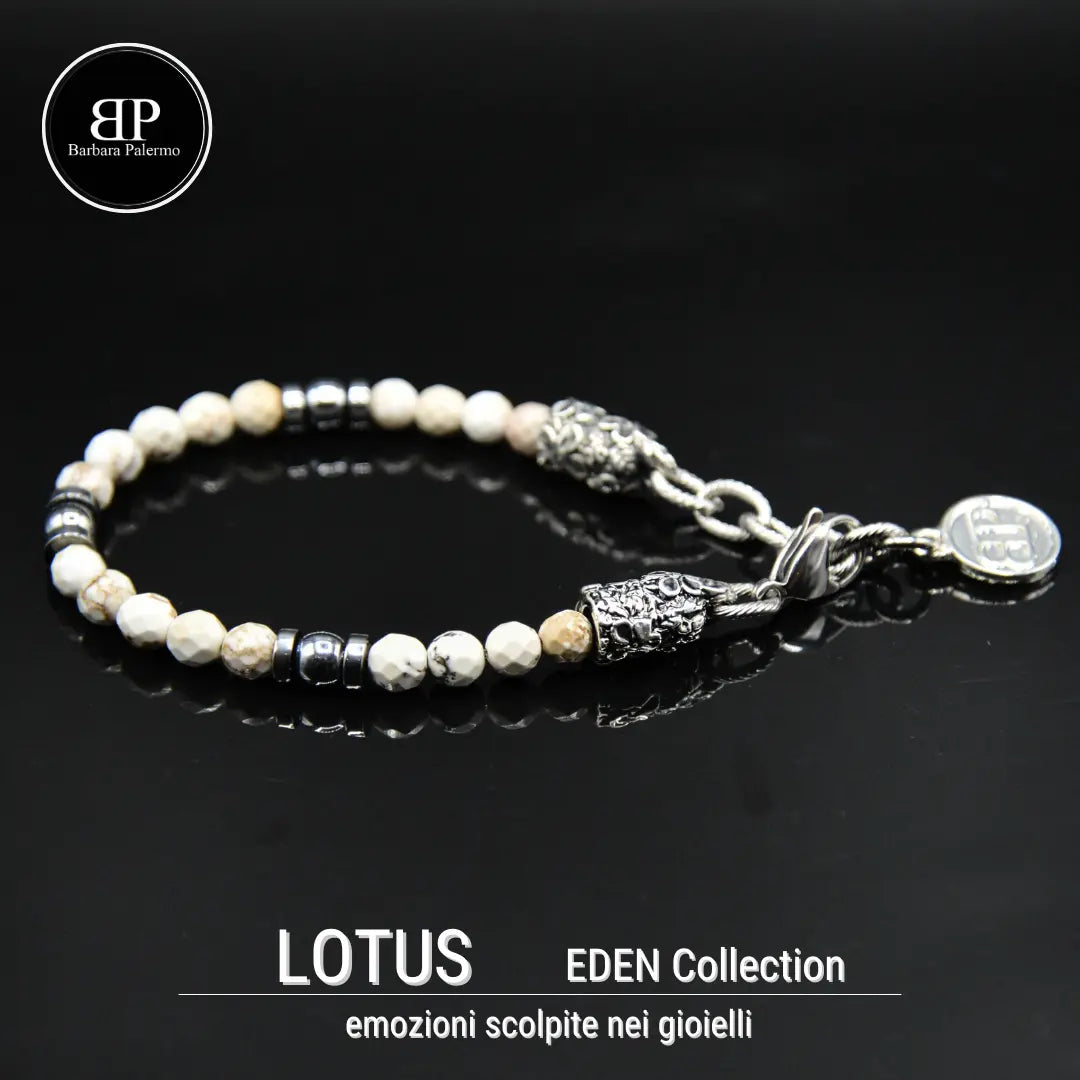 Bracciale Lotus: Eleganza Spirituale che Tocca l'Anima