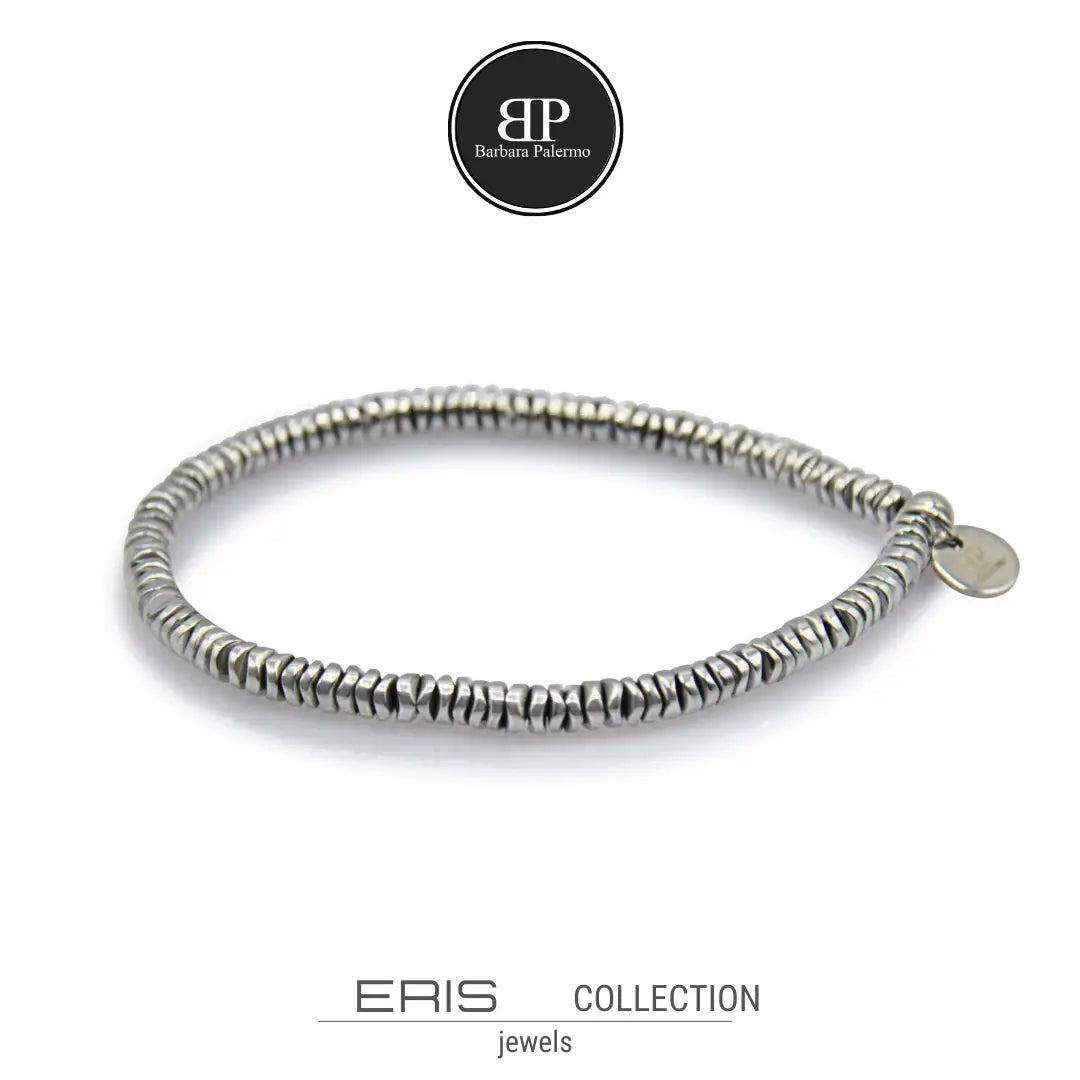 Eris 3 mm Prism Rondelle Armband in Silber – Minimalistischer Stil und Raffinesse