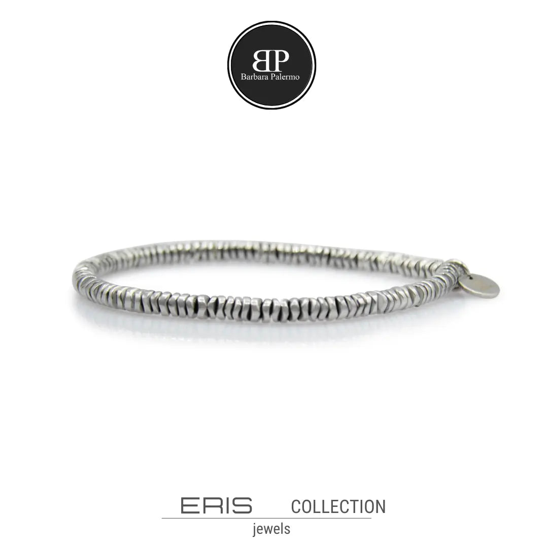 Eris 3 mm Prism Rondelle Armband in Silber – Minimalistischer Stil und Raffinesse