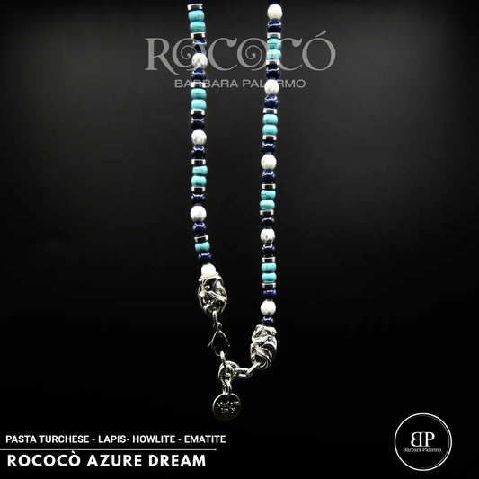 Collana Rococò Azure Dream – Libertà, Eleganza, Luce