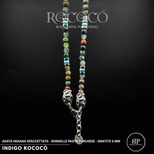 Collana Indigo Rococò – Natura, Armonia, Carattere