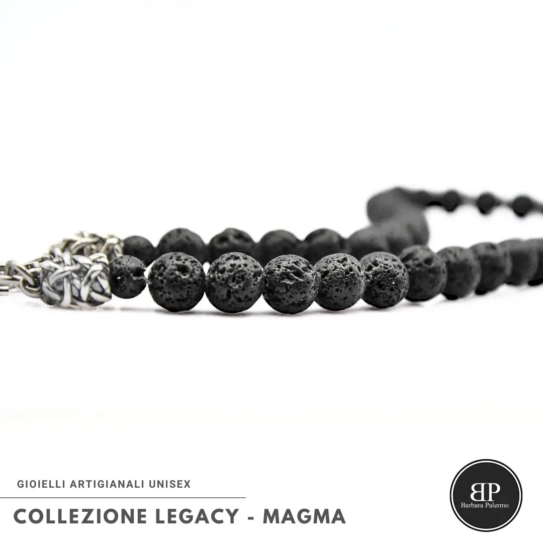 Collana Legacy Magma – Potenza Primordiale e Stile Artigianale