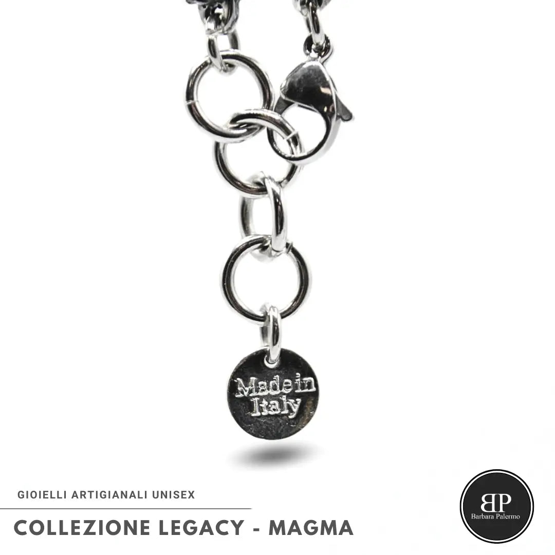 Collana Legacy Magma – Potenza Primordiale e Stile Artigianale