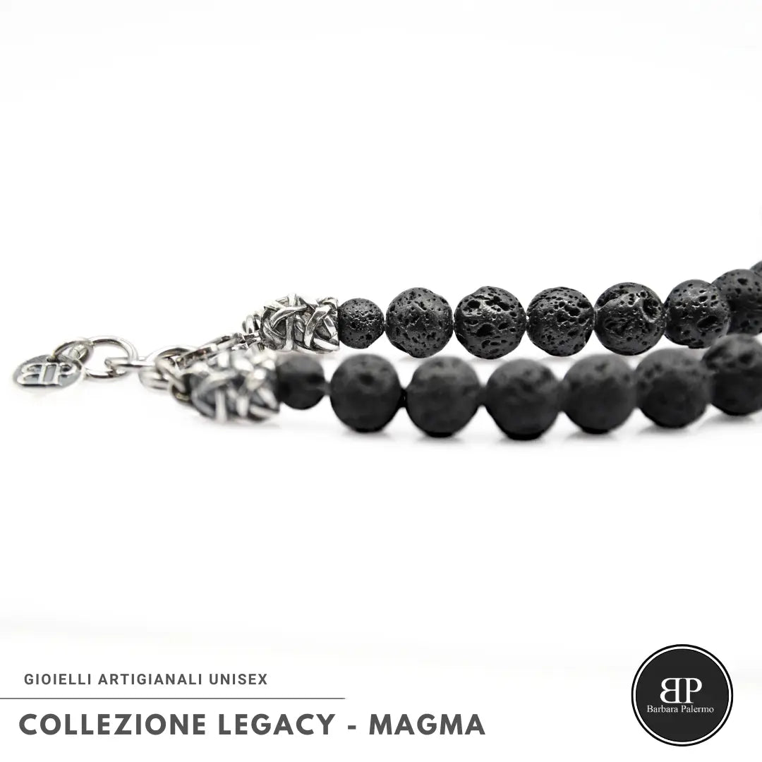 Collana Legacy Magma – Potenza Primordiale e Stile Artigianale