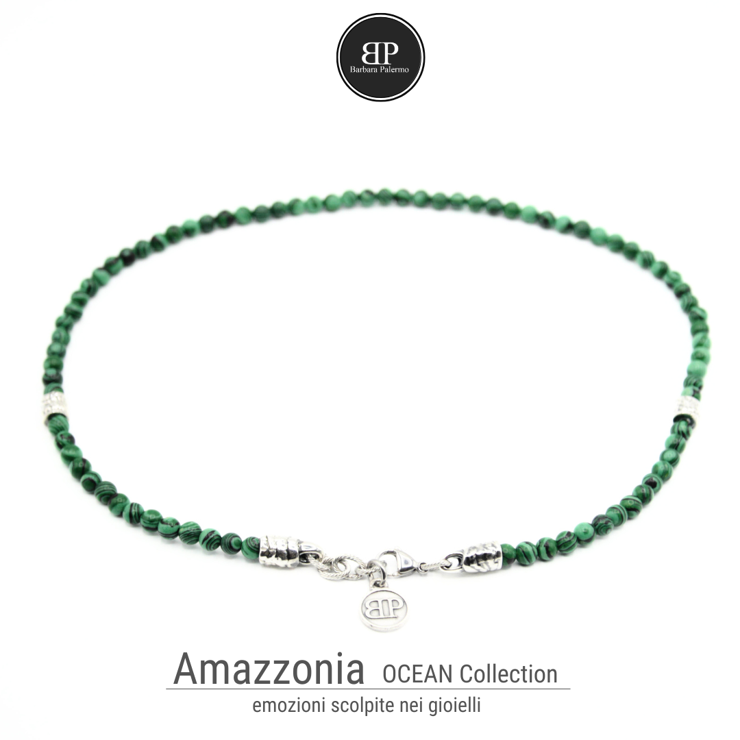 Amazzonia: La Esotica Collana Malachite della Collezione Ocean