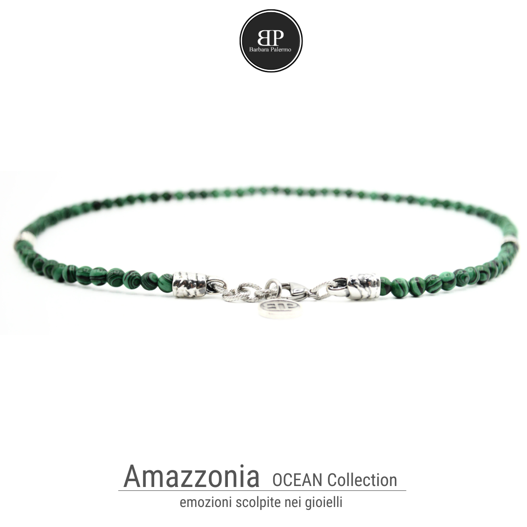 Amazzonia: La Esotica Collana Malachite della Collezione Ocean
