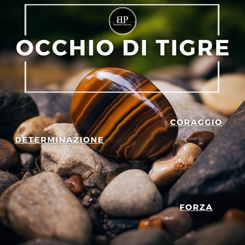 Collana Occhio di Tigre: Tibet la potente collana di pietre