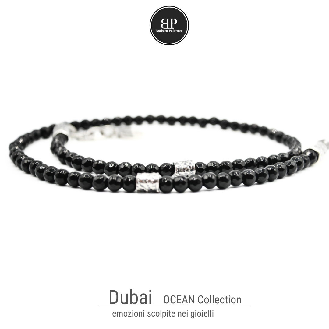 collana onice nero