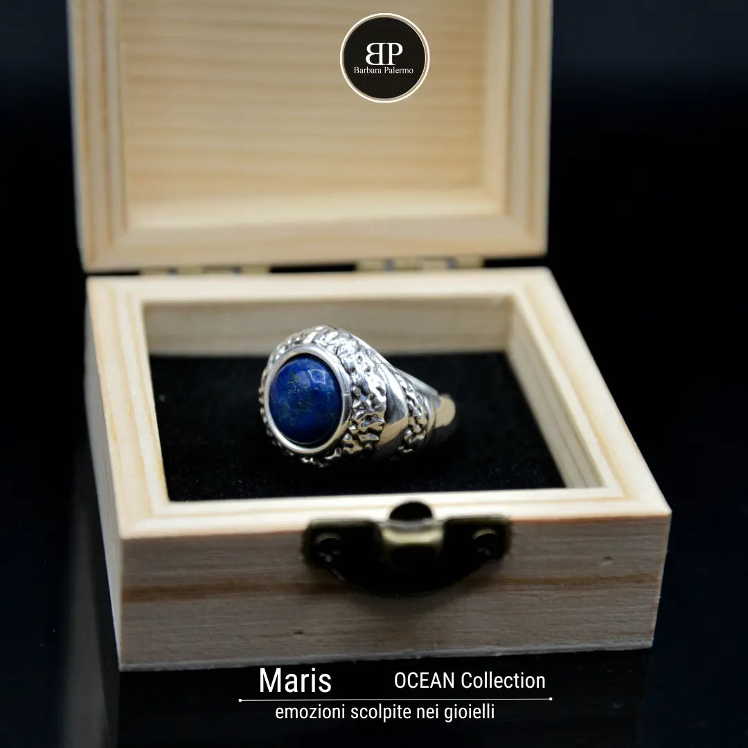 Anello lapislazzuli Maris