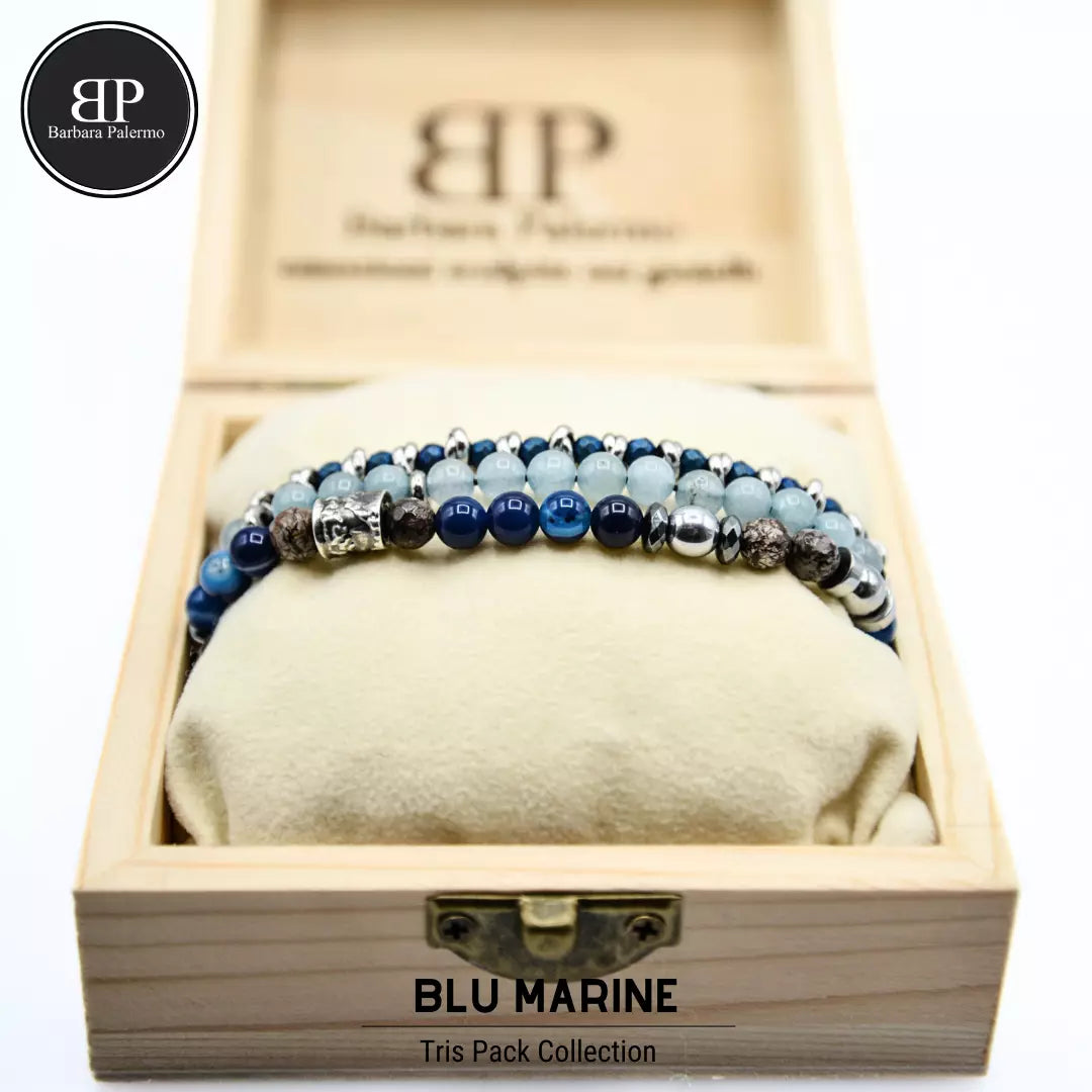 Tris Pack Marineblau: Ein Ozean der Eleganz und des Wohlbefindens