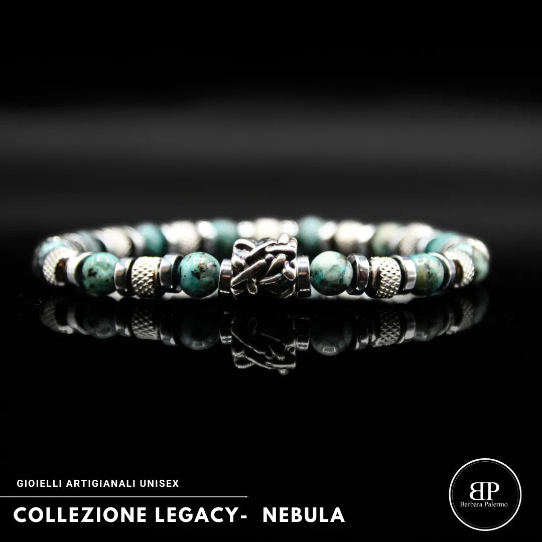 Lila Tigerauge-Armband PASSION mit Silberanschlüssen