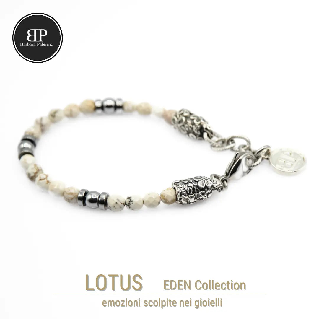 Bracciale Lotus: Eleganza Spirituale che Tocca l'Anima