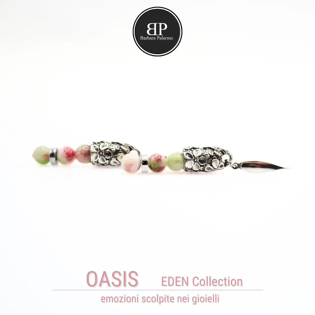 Oasis Ohrringe: Jade-Eleganz