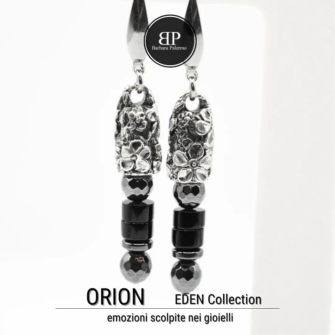 Orion-Edelsteinohrringe: Sternenreflexionen und Eleganz