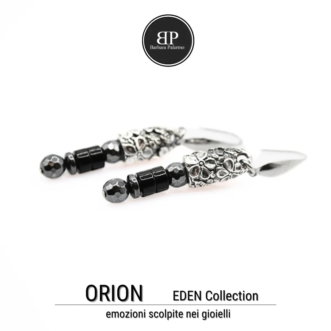 Orion-Edelsteinohrringe: Sternenreflexionen und Eleganz