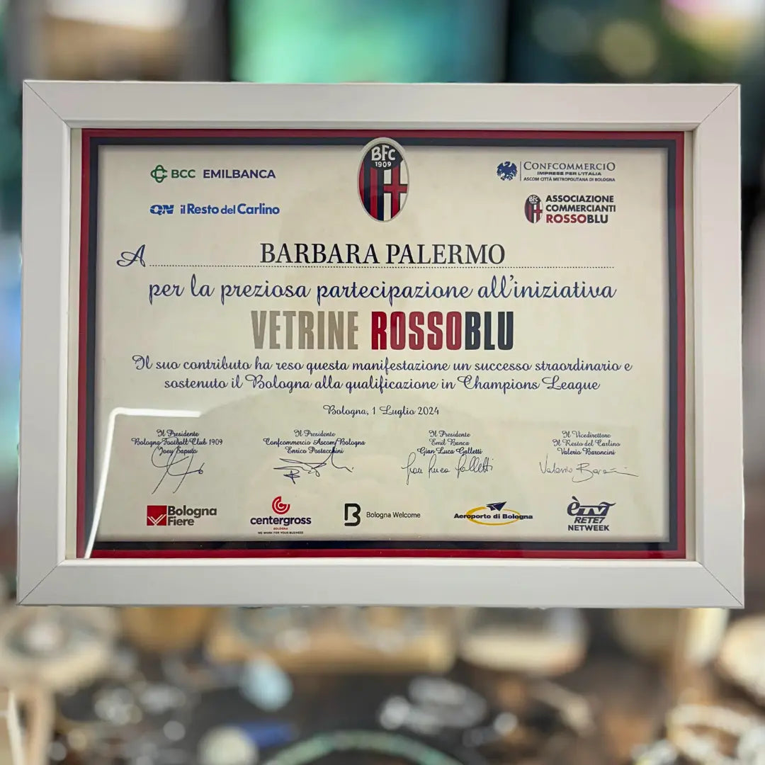 Bracciale Rosso Blu - Cordino e Rondelle di Ceramica 02