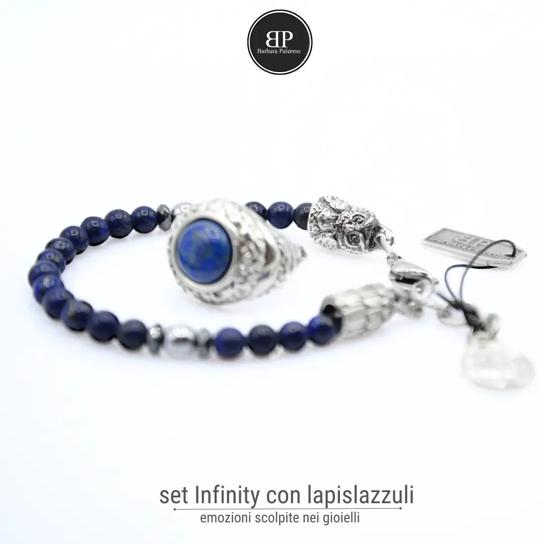 Set Infinity con lapislazzuli
