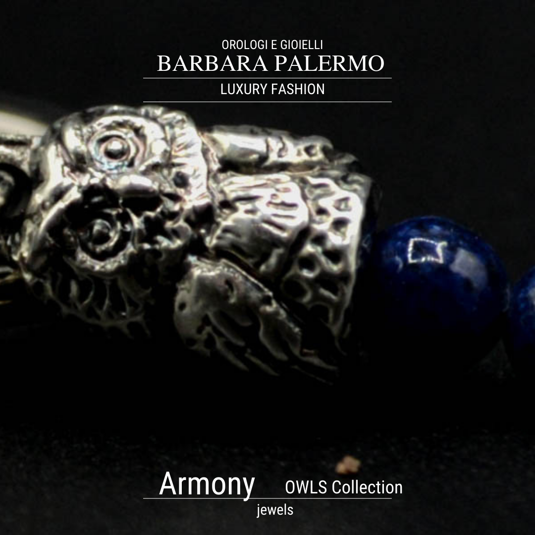 Armony: Schlüsselanhänger mit Eule und Lapis