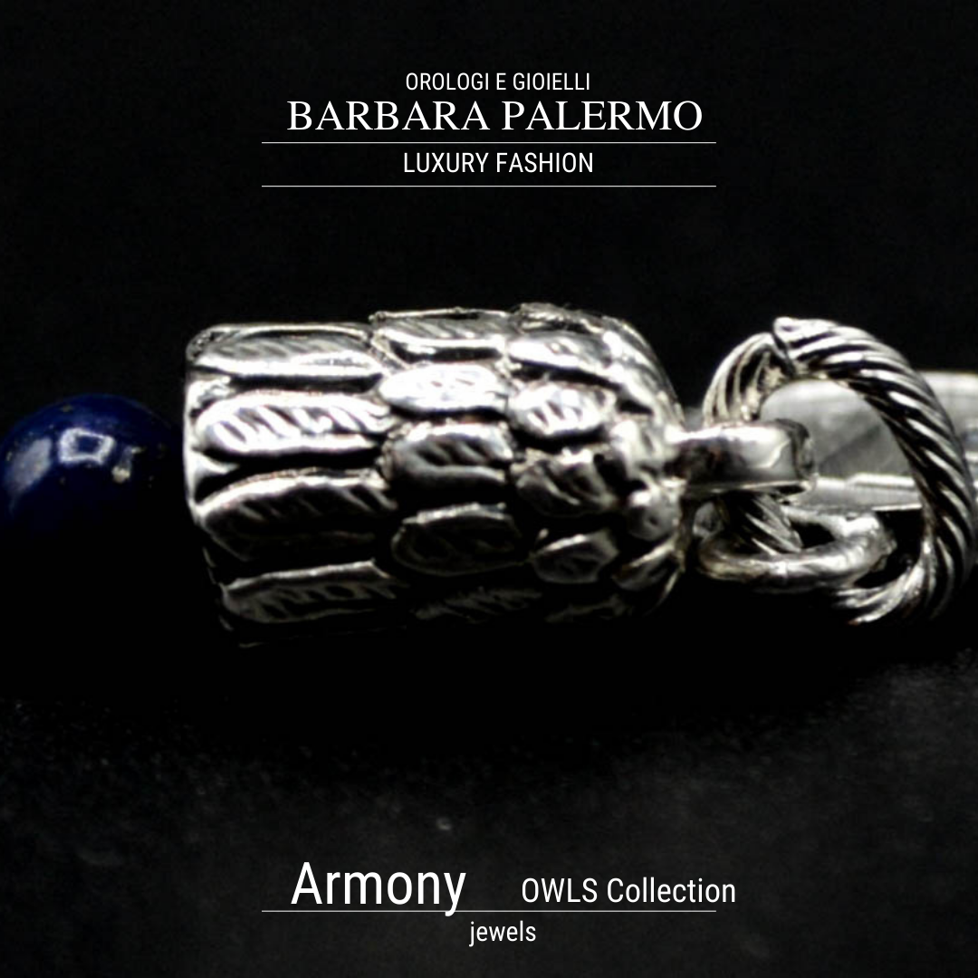 Armony: Schlüsselanhänger mit Eule und Lapis