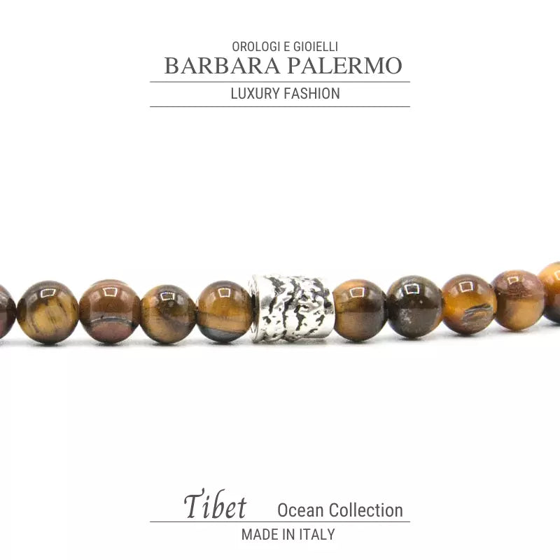 Bracciale Occhio di Tigre Ocean Tibet