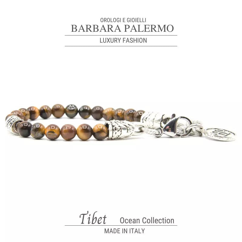 Bracciale Occhio di Tigre Ocean Tibet