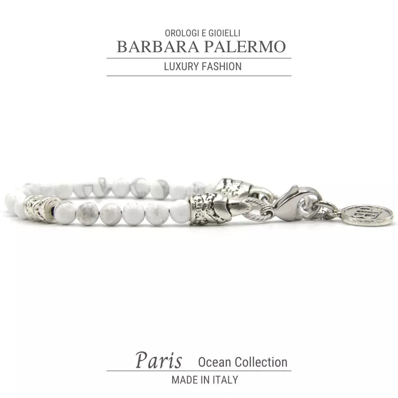 Bracciale Ocean in howlite Paris